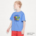 Kids The Super Mario Bros. Футболка с графическим изображением фильма UT Синяя