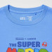 Kids The Super Mario Bros. Футболка с графическим изображением фильма UT Синяя