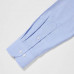Рубашка Super Non-Iron Slim Fit (Воротник с полуотрезом) Белого цвета