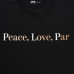 Графическая футболка PEACE FOR ALL UT (Адам Скотт) Черный