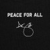 Графическая футболка PEACE FOR ALL UT (Адам Скотт) Черный